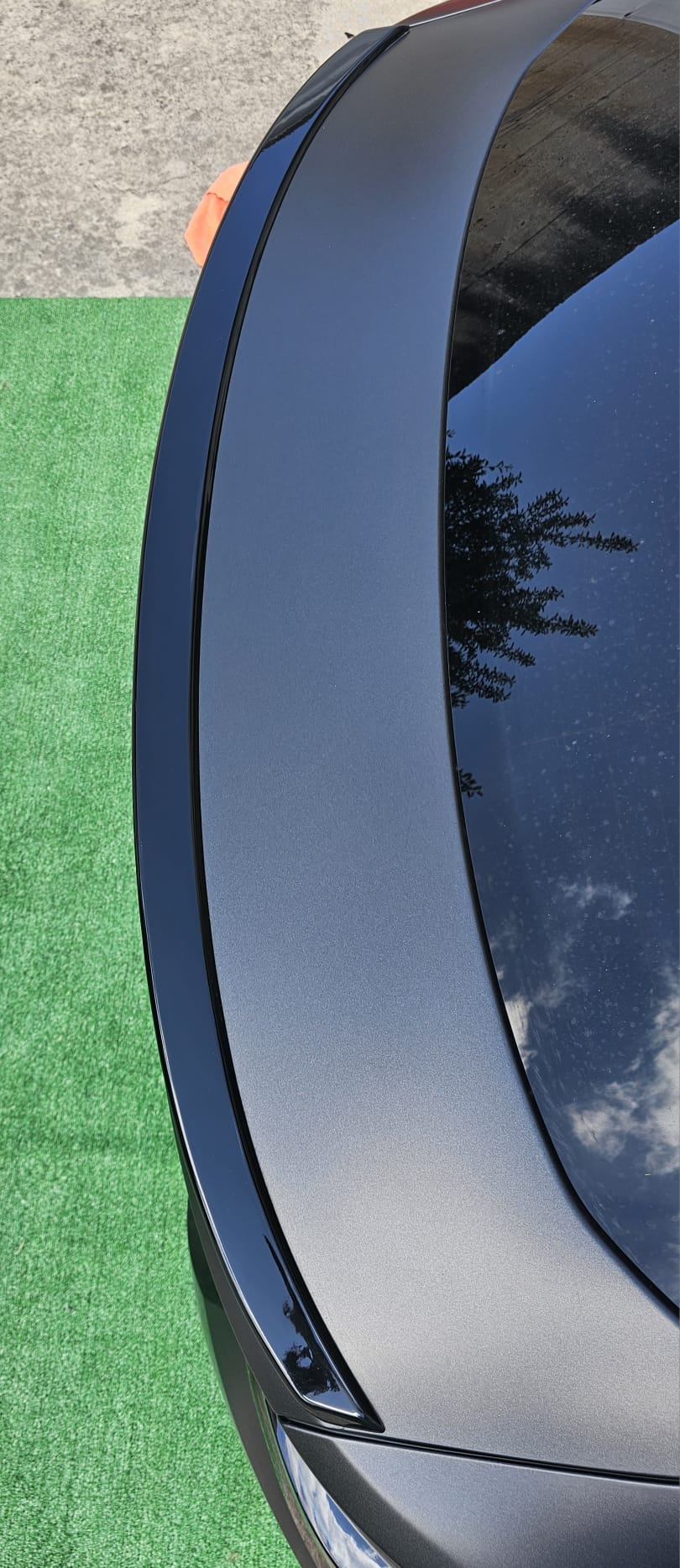 Spoiler M5  posteriore nero lucido per BMW 420 G26